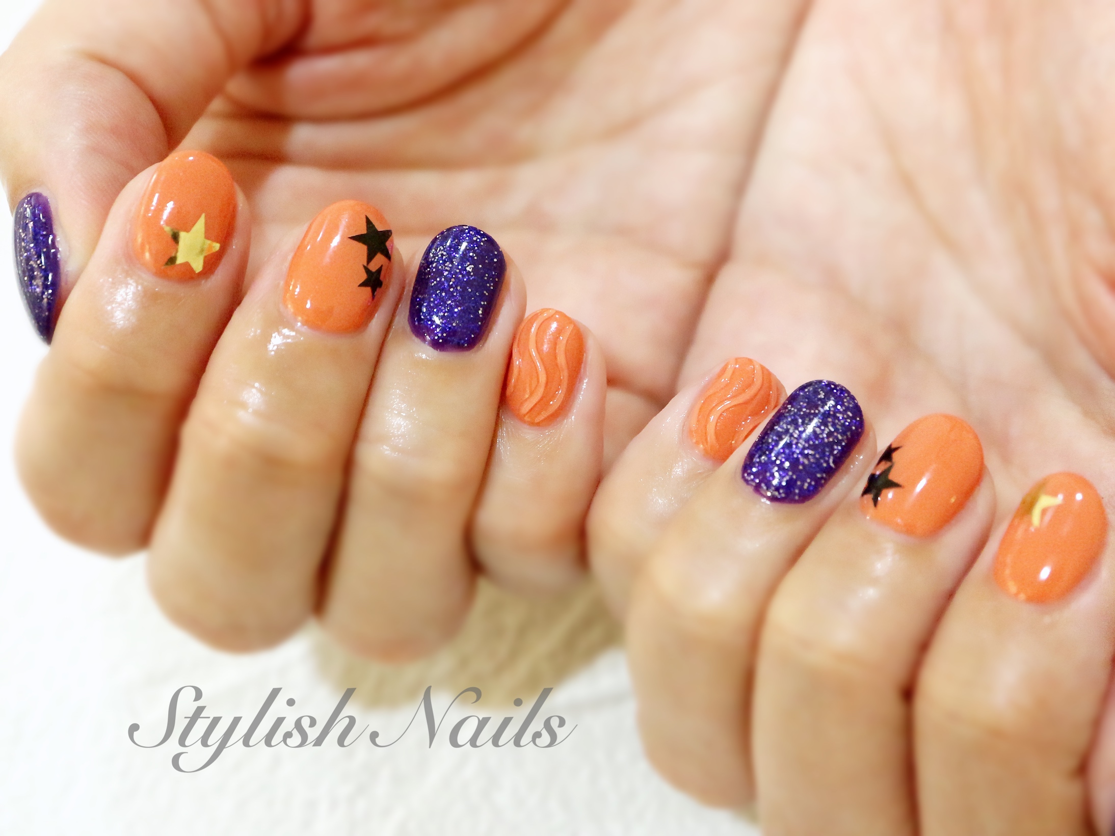 ハロウィンカラーネイルデザイン♡ - スタイリッシュネイルズ | 神戸市