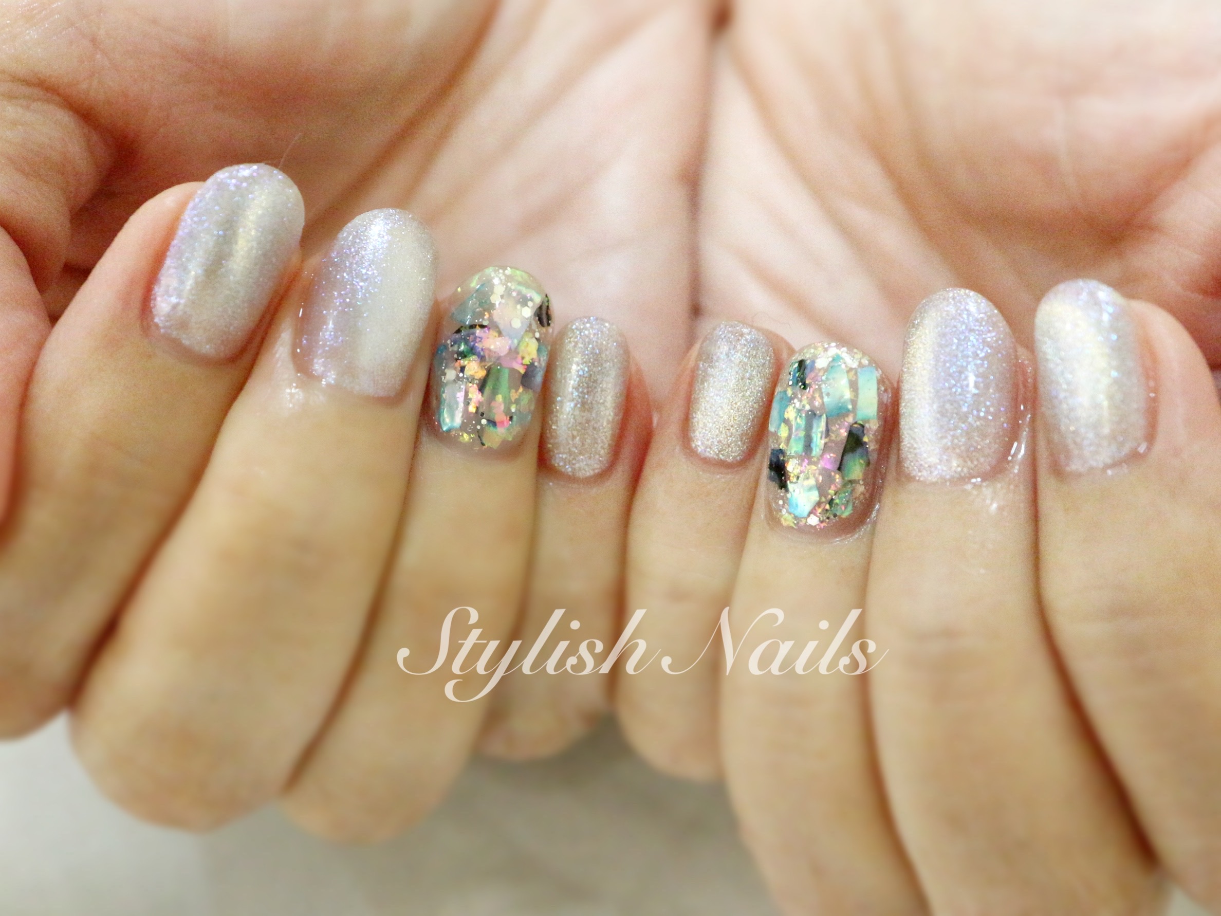 ブルーシルバーマグネットネイル♡ - スタイリッシュネイルズ | 神戸市