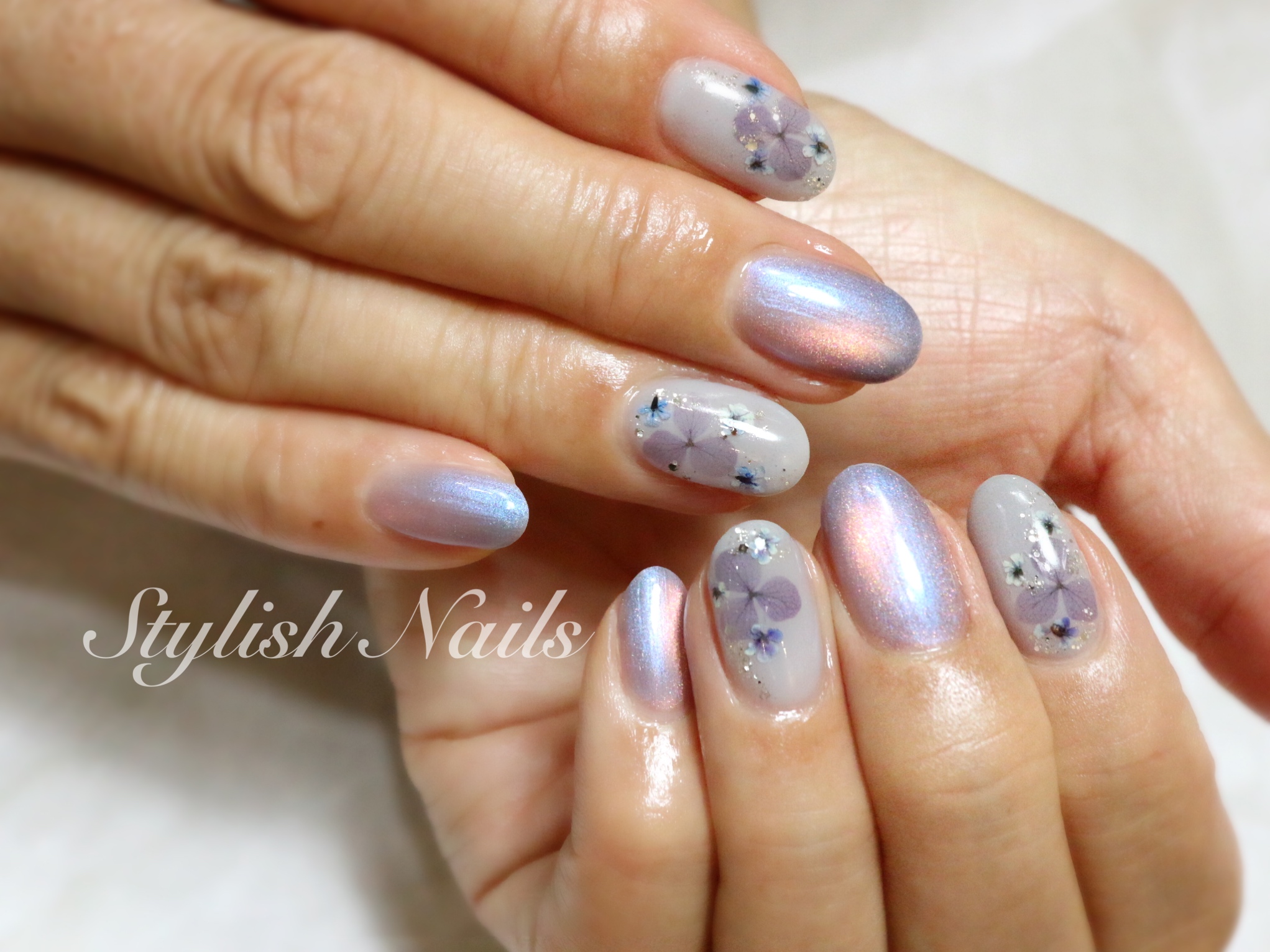 紫陽花ネイルデザイン♡ - スタイリッシュネイルズ | 神戸市 JR