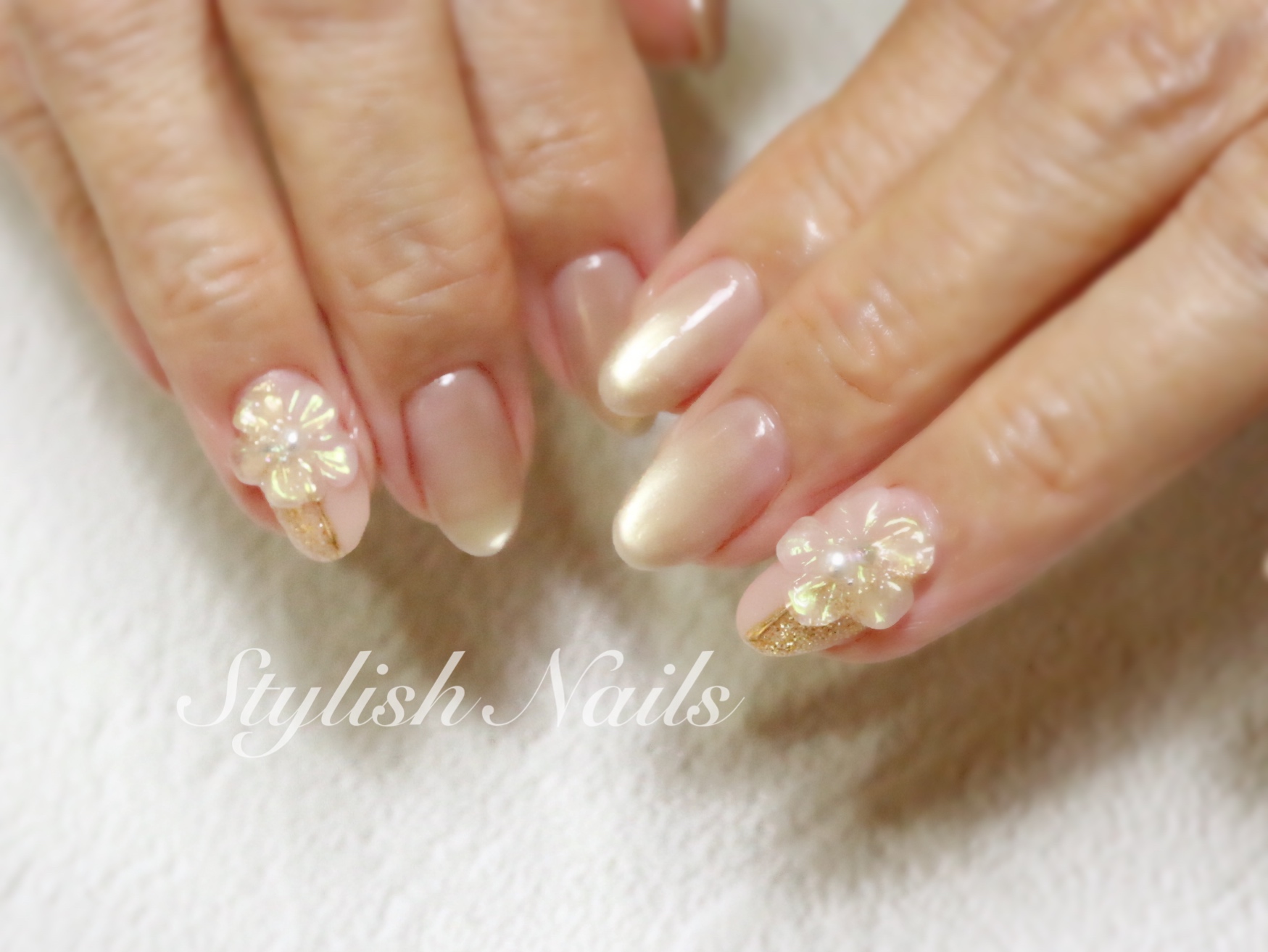 クリアフラワー♡ネイルデザイン - スタイリッシュネイルズ | 神戸市